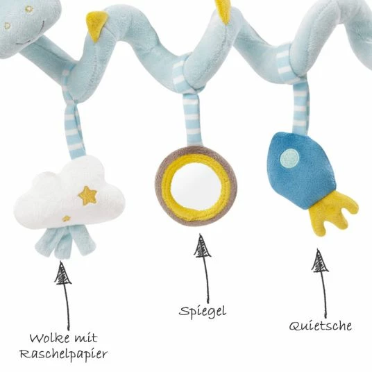 Baby Fehn Activity-Spirale Drache - Little Castle 2 Baby Fehn Activity-Spirale Drache - Little Castle – Bild 2