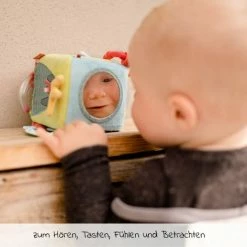 Baby Fehn Activity-Würfel Vulkan - Happy Dino -Günstiges Babyspielzeug Geschäft baby fehn activity wurfel vulkan happy dino 51193 d4