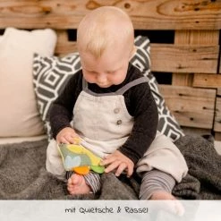 Baby Fehn Greifling mit Beißelement Vulkan - Happy Dino -Günstiges Babyspielzeug Geschäft baby fehn greifling mit beisselement vulkan happy dino 51131 d3