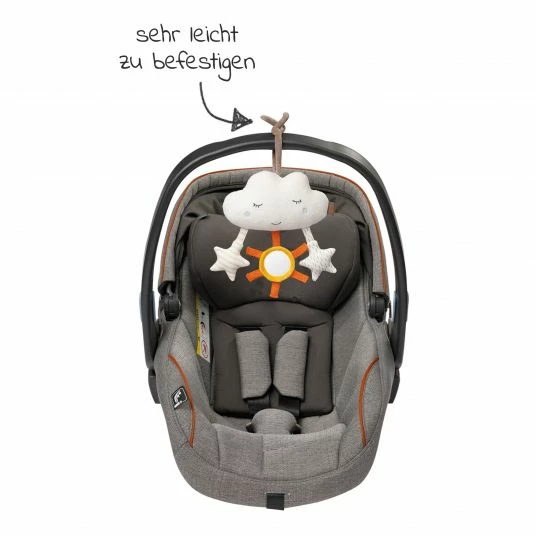 Baby Fehn Hängespielzeug / Mini-Mobile Wolke - Natur 3 Baby Fehn Hängespielzeug / Mini-Mobile Wolke - Natur – Bild 3
