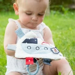 Baby Fehn Knistertuch Teddy - Ocean Club -Günstiges Babyspielzeug Geschäft baby fehn knistertuch teddy ocean club 078749 d4