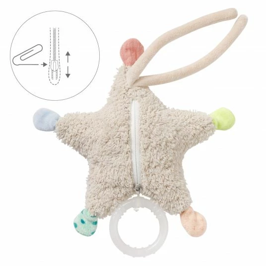 Baby Fehn Mini-Spieluhr Seestern 18 cm - Meereskinder 2 Baby Fehn Mini-Spieluhr Seestern 18 cm - Meereskinder – Bild 2