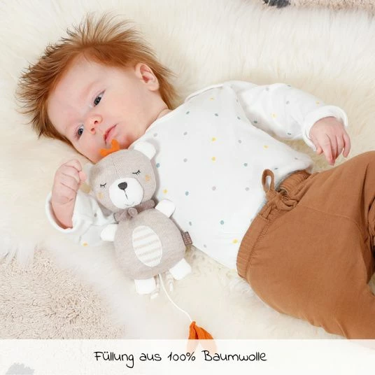 Baby Fehn Mini-Spieluhr Teddy - Natur 5 Baby Fehn Mini-Spieluhr Teddy - Natur – Bild 5