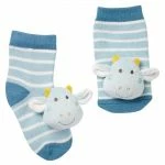 Baby Fehn Rassel-Söckchen Einhorn Aiko - Gr. 0 - 12 Monate 3 Baby Fehn Rassel-Söckchen Einhorn Aiko - Gr. 0 - 12 Monate – Bild 3