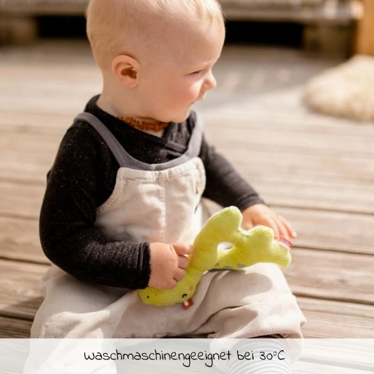 Baby Fehn Ring-Greifling Dino - Happy Dino 2 Baby Fehn Ring-Greifling Dino - Happy Dino – Bild 2