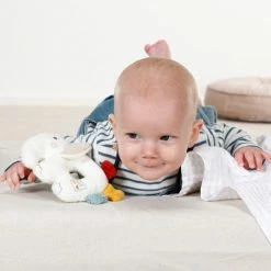 Baby Fehn Ring-Greifling NATUR aus Bio-Baumwolle - Elefant -Günstiges Babyspielzeug Geschäft baby fehn ring greifling natur aus bio baumwolle elefant 056075 d5