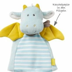 Baby Fehn Schmusetuch Deluxe Drache 30 cm - Little Castle -Günstiges Babyspielzeug Geschäft baby fehn schmusetuch deluxe drache 30 cm little castle 065077 d2