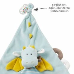 Baby Fehn Schmusetuch Deluxe Drache 30 cm - Little Castle -Günstiges Babyspielzeug Geschäft baby fehn schmusetuch deluxe drache 30 cm little castle 065077 d3
