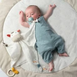 Baby Fehn Schmusetuch Deluxe NATUR aus Bio-Baumwolle - Zebra -Günstiges Babyspielzeug Geschäft baby fehn schmusetuch deluxe natur aus bio baumwolle zebra 056044 d2