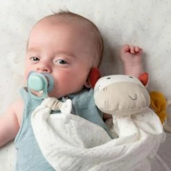 Baby Fehn Schmusetuch Deluxe NATUR aus Bio-Baumwolle - Zebra -Günstiges Babyspielzeug Geschäft baby fehn schmusetuch deluxe natur aus bio baumwolle zebra 056044 d3