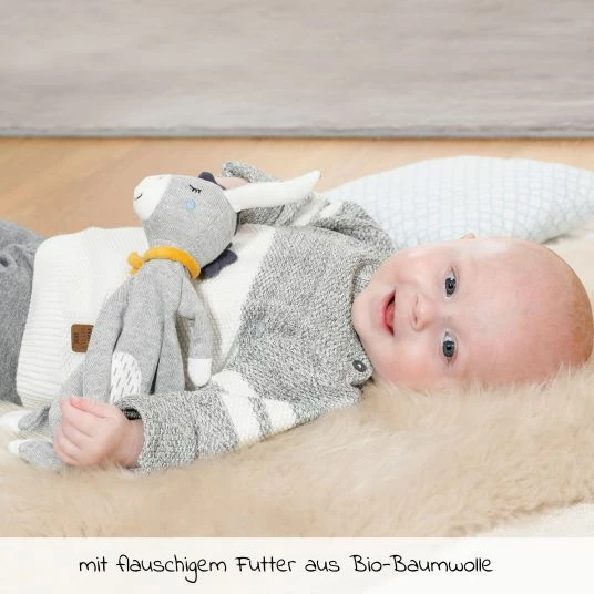 Baby Fehn Schmusetuch Esel - Natur 4 Baby Fehn Schmusetuch Esel - Natur – Bild 4