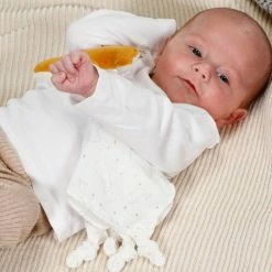 Baby Fehn Schmusetuch NATUR aus Bio-Baumwolle - Nilpferd -Günstiges Babyspielzeug Geschäft baby fehn schmusetuch natur aus bio baumwolle nilpferd 056051 d3