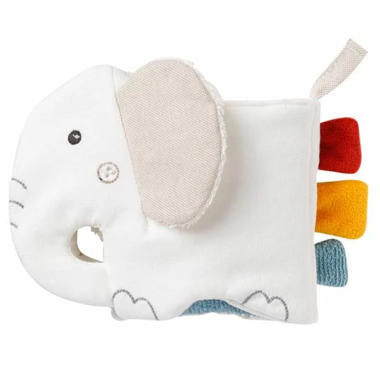 Baby Fehn Soft-Bilderbuch NATUR aus Bio-Baumwolle - Elefant 2 Baby Fehn Soft-Bilderbuch NATUR aus Bio-Baumwolle - Elefant – Bild 2