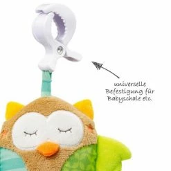 Baby Fehn Spieltier zum Aufhängen / Activity-Greifling Sleeping Forest - Eule -Günstiges Babyspielzeug Geschäft baby fehn spieltier zum aufhangen activity greifling sleeping forest eule 071160 d2