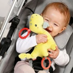Baby Fehn Spieltier zum Aufhängen Dino - Happy Dino -Günstiges Babyspielzeug Geschäft baby fehn spieltier zum aufhangen dino happy dino 51162 d4