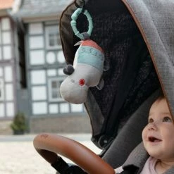 Baby Fehn Spieltier zum Aufhängen Mini-Nilpferd mit Ring - Loopy & Lotta -Günstiges Babyspielzeug Geschäft baby fehn spieltier zum aufhangen mini nilpferd mit ring loopy lotta 059175 sp d5