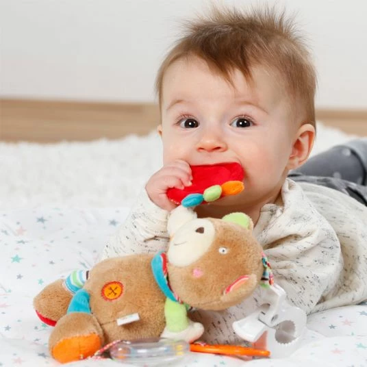 Baby Fehn Spieltier zum Aufhängen Teddy - Oskar 4 Baby Fehn Spieltier zum Aufhängen Teddy - Oskar – Bild 4