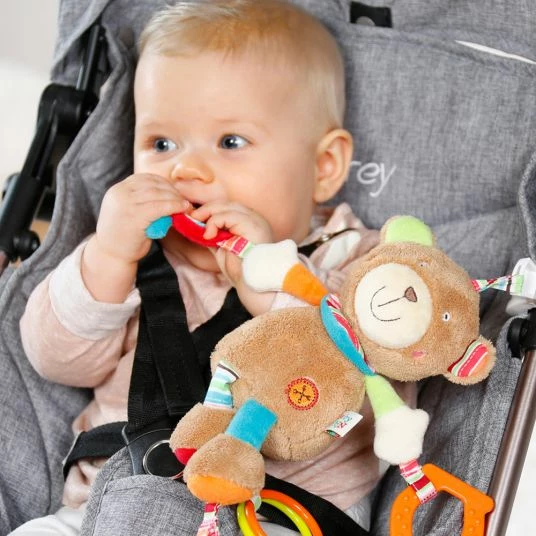 Baby Fehn Spieltier zum Aufhängen Teddy - Oskar 5 Baby Fehn Spieltier zum Aufhängen Teddy - Oskar – Bild 5