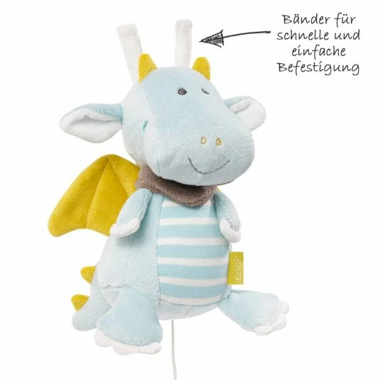 Baby Fehn Spieluhr Drache 17 cm - Little Castle 3 Baby Fehn Spieluhr Drache 17 cm - Little Castle – Bild 3
