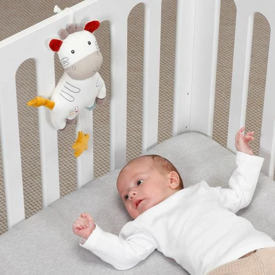 Baby Fehn Spieluhr NATUR aus Bio-Baumwolle - Zebra 3 Baby Fehn Spieluhr NATUR aus Bio-Baumwolle - Zebra – Bild 3