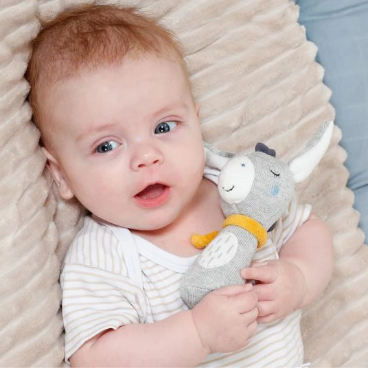 Baby Fehn Stab-Greifling Esel - Natur 5 Baby Fehn Stab-Greifling Esel - Natur – Bild 5