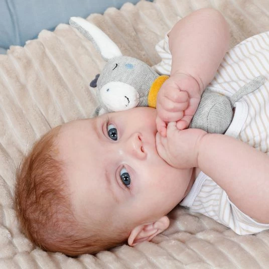 Baby Fehn Stab-Greifling Esel - Natur 6 Baby Fehn Stab-Greifling Esel - Natur – Bild 6