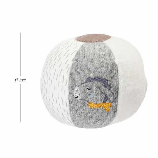 Baby Fehn Stoffball Esel & Teddy - Natur 3 Baby Fehn Stoffball Esel & Teddy - Natur – Bild 3