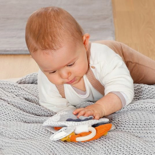 Baby Fehn Stoffbuch / Bilderbuch Esel & Teddy - Natur 6 Baby Fehn Stoffbuch / Bilderbuch Esel & Teddy - Natur – Bild 6