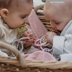 Bibs Kinderwagenkette - Loops 12er Pack - Vanilla / Sage / Olive -Günstiges Babyspielzeug Geschäft bibs kinderwagenkette loops 12er pack vanilla sage olive 900234 d4