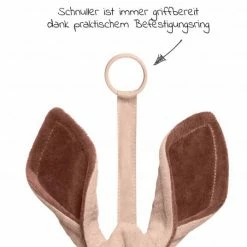 Günstiges Babyspielzeug Geschäft -Günstiges Babyspielzeug Geschäft bibs schmusetuch mit kanguru ohren und schnullerbefestigung blush 9405244 d1