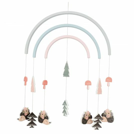 Bieco Holzmobile - Igelfamilie 1 Bieco Holzmobile - Igelfamilie