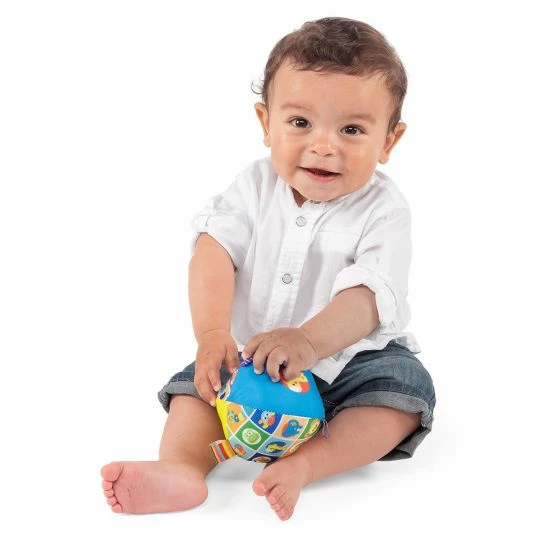 Chicco Baby Ball mit Rassel 9,5 cm 2 Chicco Baby Ball mit Rassel 9,5 cm – Bild 2