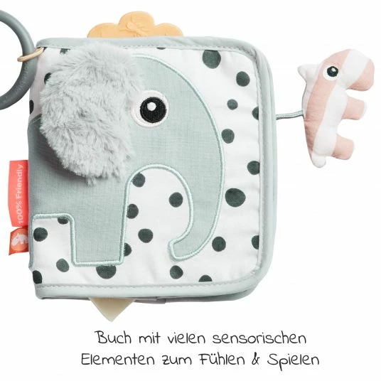 Done by Deer Activity-Soft-Bilderbuch - Elphee - Grau 2 Done by Deer Activity-Soft-Bilderbuch - Elphee - Grau – Bild 2