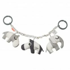 Done by Deer Kinderwagenkette - Deer Friends - Grau