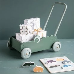 Done by Deer Lauflernwagen - Croco - Grün -Günstiges Babyspielzeug Geschäft done by deer lauflernwagen croco grun 4994143 d3