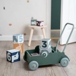 Done by Deer Lauflernwagen - Croco - Grün -Günstiges Babyspielzeug Geschäft done by deer lauflernwagen croco grun 4994143 d4