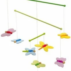 Goki Holz-Mobile Schmetterlinge