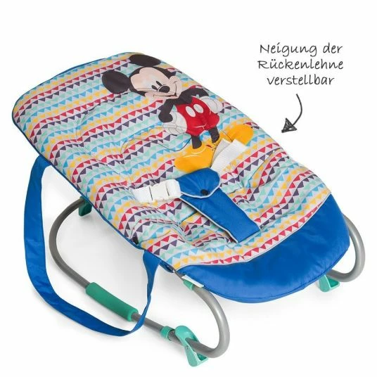 Hauck Babywippe Rocky - Disney - Mickey Geo Blue 2 Hauck Babywippe Rocky - Disney - Mickey Geo Blue – Bild 2