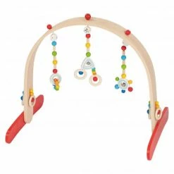Heimess Greif- und Spieltrainer / Spieltrapez Baby-Fit - Confetti