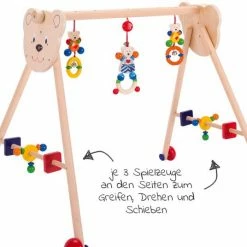 Heimess Greif- und Spieltrainer / Spieltrapez Baby-Fit - Herzbär -Günstiges Babyspielzeug Geschäft heimess greif und spieltrainer spieltrapez baby fit herzbar 739474 d2