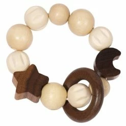 Heimess Greifling Elastik Mond & Stern - Nature