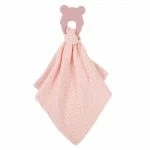 Nattou 2-tlg. Set Schmusetuch mit Silikon-Beißring - Grey White 6 Nattou 2-tlg. Set Schmusetuch mit Silikon-Beißring - Grey White – Bild 6