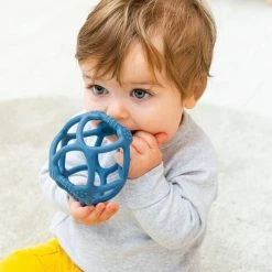 Nattou 2-tlg. Set Silikon-Bälle - Blue -Günstiges Babyspielzeug Geschäft nattou 2 tlg set silikon balle blue 879040 d3