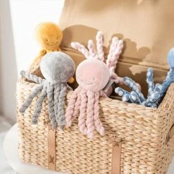 Nattou Kuscheltier Octopus Piu Piu - Ochre -Günstiges Babyspielzeug Geschäft nattou kuscheltier octopus piu piu ochre 877534 d4