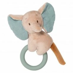 Nattou Mini-Rassel-Tier Elefant 16 cm - Luna & Axel
