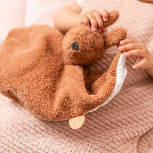 Nattou Schmusetuch Hase 27 cm - Susie & Bonnie - Rust 4 Nattou Schmusetuch Hase 27 cm - Susie & Bonnie - Rust – Bild 4