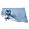 Nattou Schmusetuch XXL & Mini-Kuscheltier Hase Lapidou - Infinity Blue