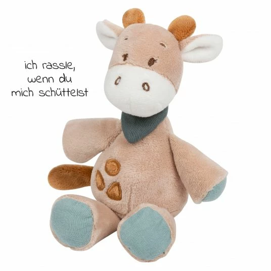Nattou Spieltier Giraffe mit Rassel 18 cm - Luna & Axel 2 Nattou Spieltier Giraffe mit Rassel 18 cm - Luna & Axel – Bild 2