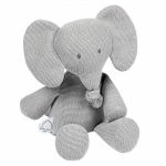 Nattou Strick-Rasseltier Elefant Tembo 3 Nattou Strick-Rasseltier Elefant Tembo – Bild 3