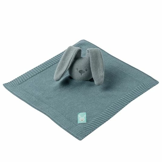 Nattou Strick-Schmusetuch Hase Lapidou 32 cm - Coppergreen 2 Nattou Strick-Schmusetuch Hase Lapidou 32 cm - Coppergreen – Bild 2